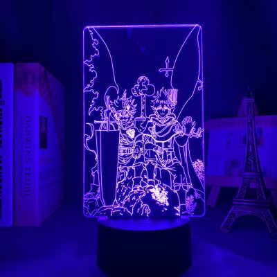 Black Clover Yuno and Asta Anime Led Lamp