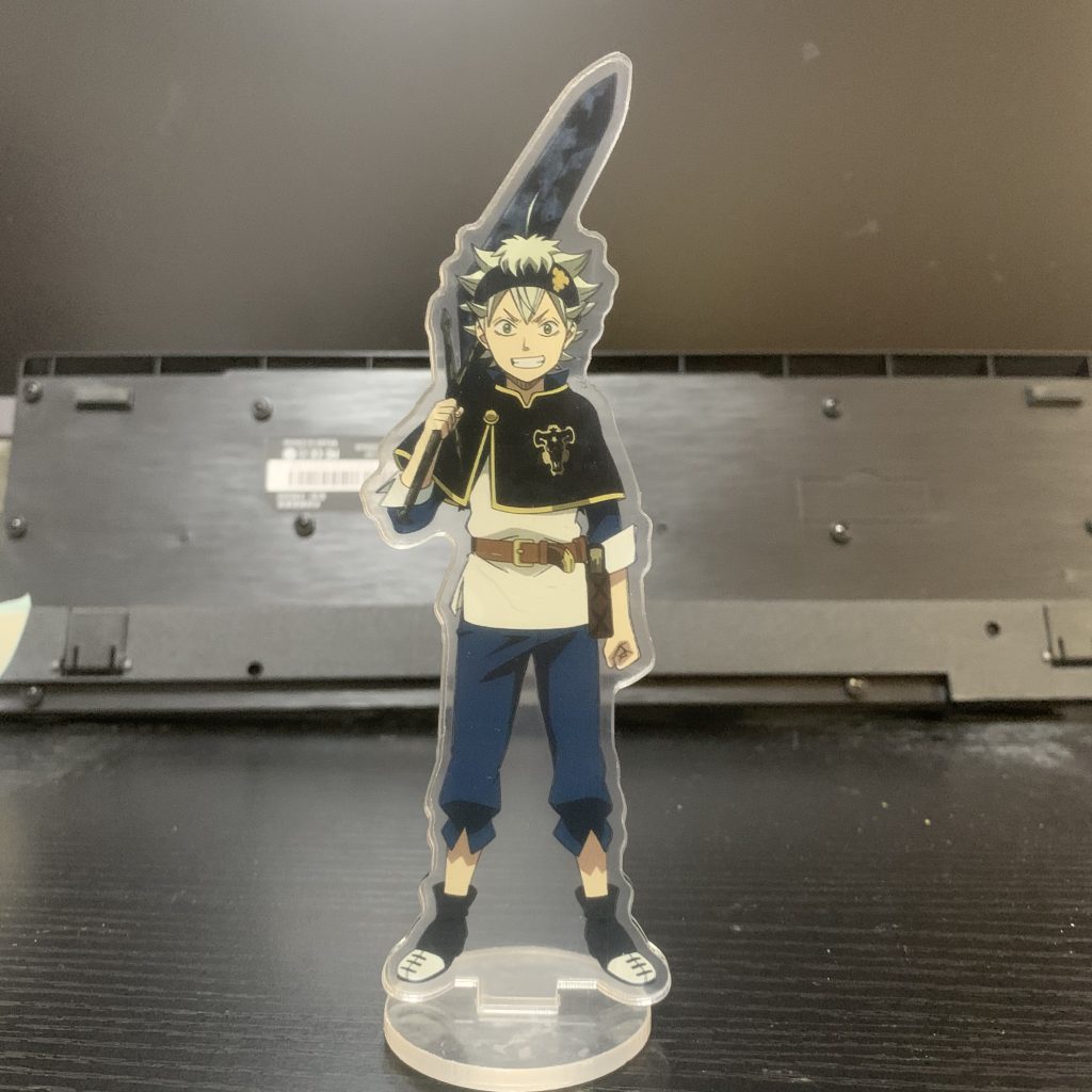 15CM Anime Black Clover Figure Asta Cosplay Acrylic Stand Model Plate Desk Decor Standing Sign Toy 3 rotated - Black Clover Shop