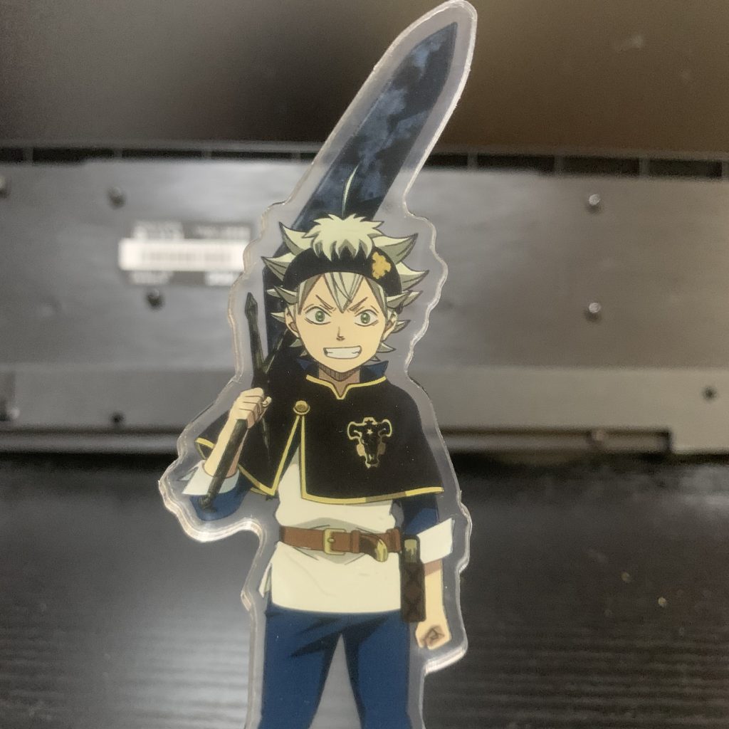 15CM Anime Black Clover Figure Asta Cosplay Acrylic Stand Model Plate Desk Decor Standing Sign Toy 4 rotated - Black Clover Shop