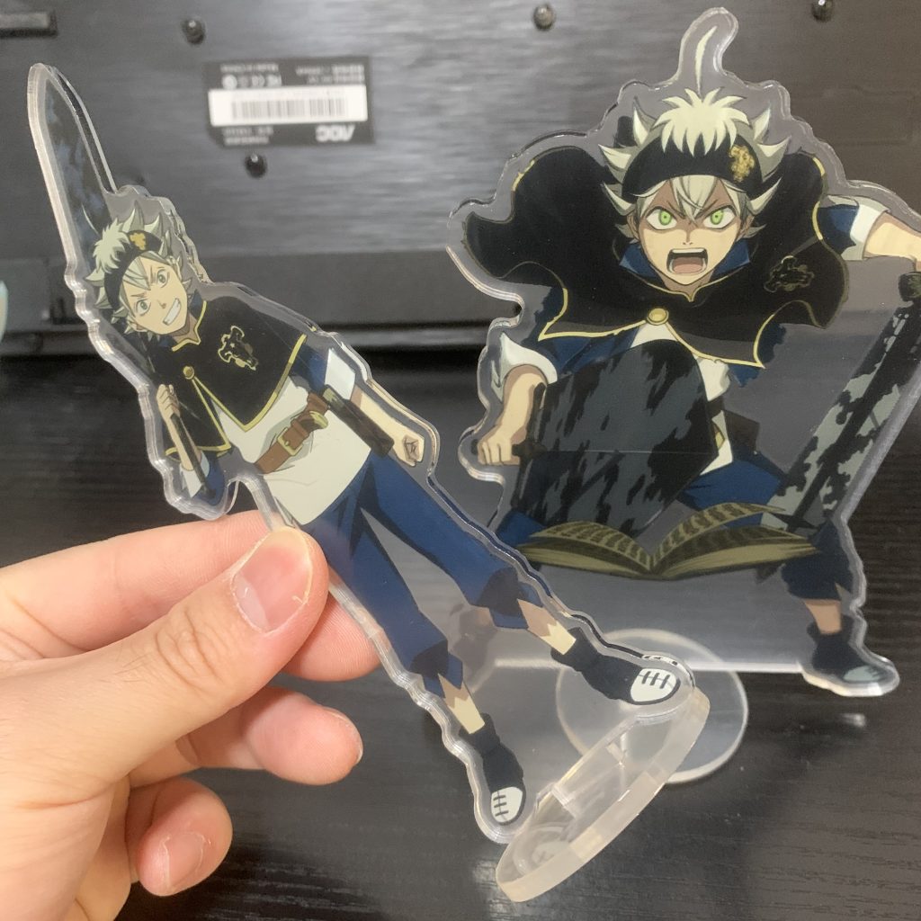 15CM Anime Black Clover Figure Asta Cosplay Acrylic Stand Model Plate Desk Decor Standing Sign Toy 5 rotated - Black Clover Shop