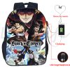 16 Inch Black Clover Usb Charging Backpack Students Anime Backpacks Waterproof Boys School Bags Mochila Teenager 4 - Black Clover Shop
