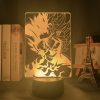 3d Lamp Anime Black Clover Asta Light for Kids Bedroom Decor Night Light Birthday Gift Manga - Black Clover Shop