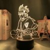 3d Led Lamp Anime Black Clover Asta for Bedroom Decor Nightlight Birthday Gift Room Table Lamp 2 - Black Clover Shop