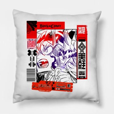 Asta Black Clover Anime Throw Pillow Official Black Clover Merch