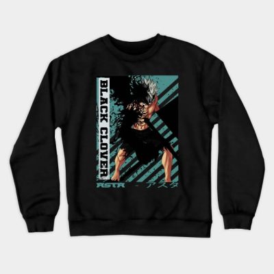 Asta Black Clover Crewneck Sweatshirt Official Black Clover Merch