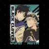 Asta And Yuno Black Clover Tapestry Official Black Clover Merch
