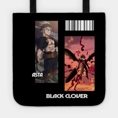 Alternate View Of Asta Black Clover Anime Manga Bl Tote Official Black Clover Merch