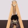 Acrylic Black Clover Keychain for Men Women Anime Figure Cosplay Bag Car Key Chains Cartoon Keyring 1 - Black Clover Shop