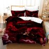 Black Clover Bedding Set Bedspread Single Twin Full Queen King Size Anime Black Clover Bed Sets 1 - Black Clover Shop