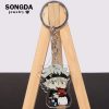 Black Clover Keychain Asta Yuno Anime Cute Two side Transparent Acrylic Keyring Backpack Hang Pendant Kid - Black Clover Shop