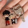 Black Clover Keychain Asta Yuno Anime Cute Two side Transparent Acrylic Keyring Backpack Hang Pendant Kid 2 - Black Clover Shop
