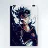 Canvas Prints Poster Wall Art Black Clover Painting Pictures Home Decor Cuadros Japanese Animation Modular No 2 - Black Clover Shop