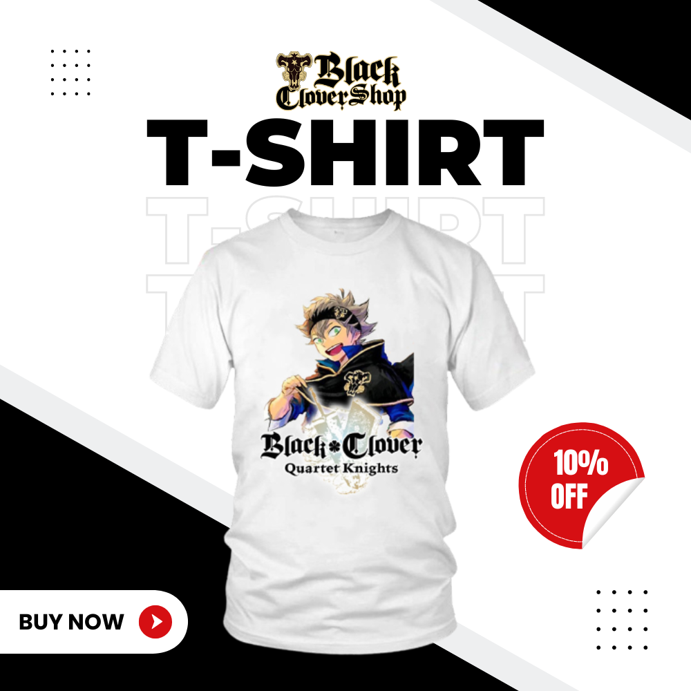 Black Clover Shop T shirt Collection - Black Clover Shop