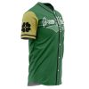 Green Mantises BC AOP Baseball Jersey SIDE Mockup - Black Clover Shop