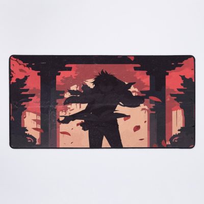 Yuno Black Clover Red Comic Mouse Pad Official Cow Anime Merch