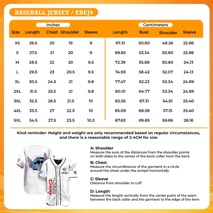 3D Baseball Jersey - Black Clover Shop