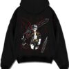 ASTASWD A.black hoodie flat back design - Black Clover Shop