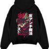 asta black clover black hoodie flat back design - Black Clover Shop